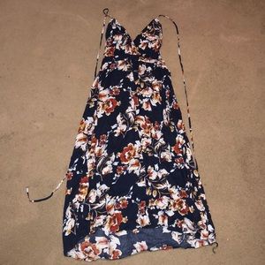 Floral maxi dress